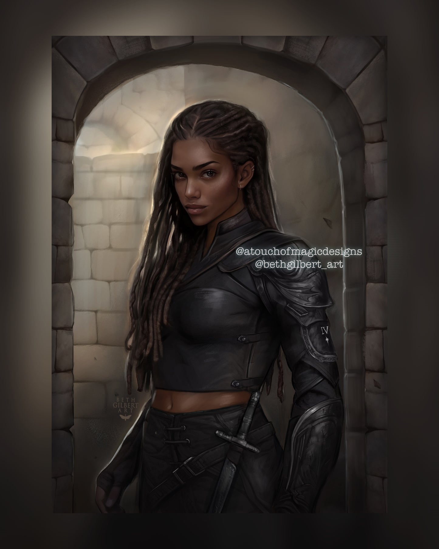 Rhiannon Matthias - OFFICIALLY LICENSED FOURTH WING - premium print