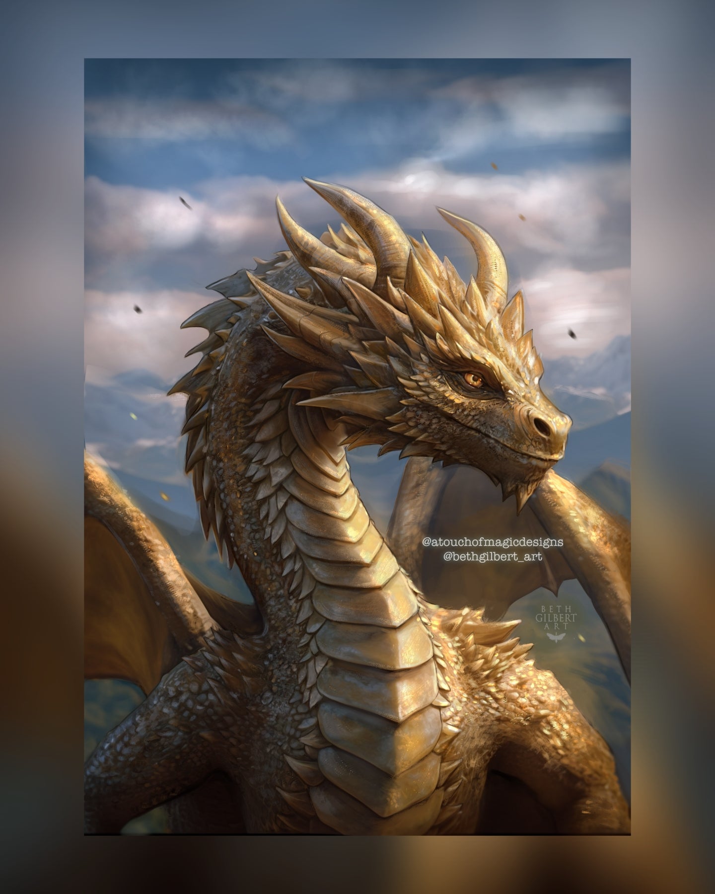 Andarnaurram - OFFICIALLY LICENSED FOURTH WING - premium print