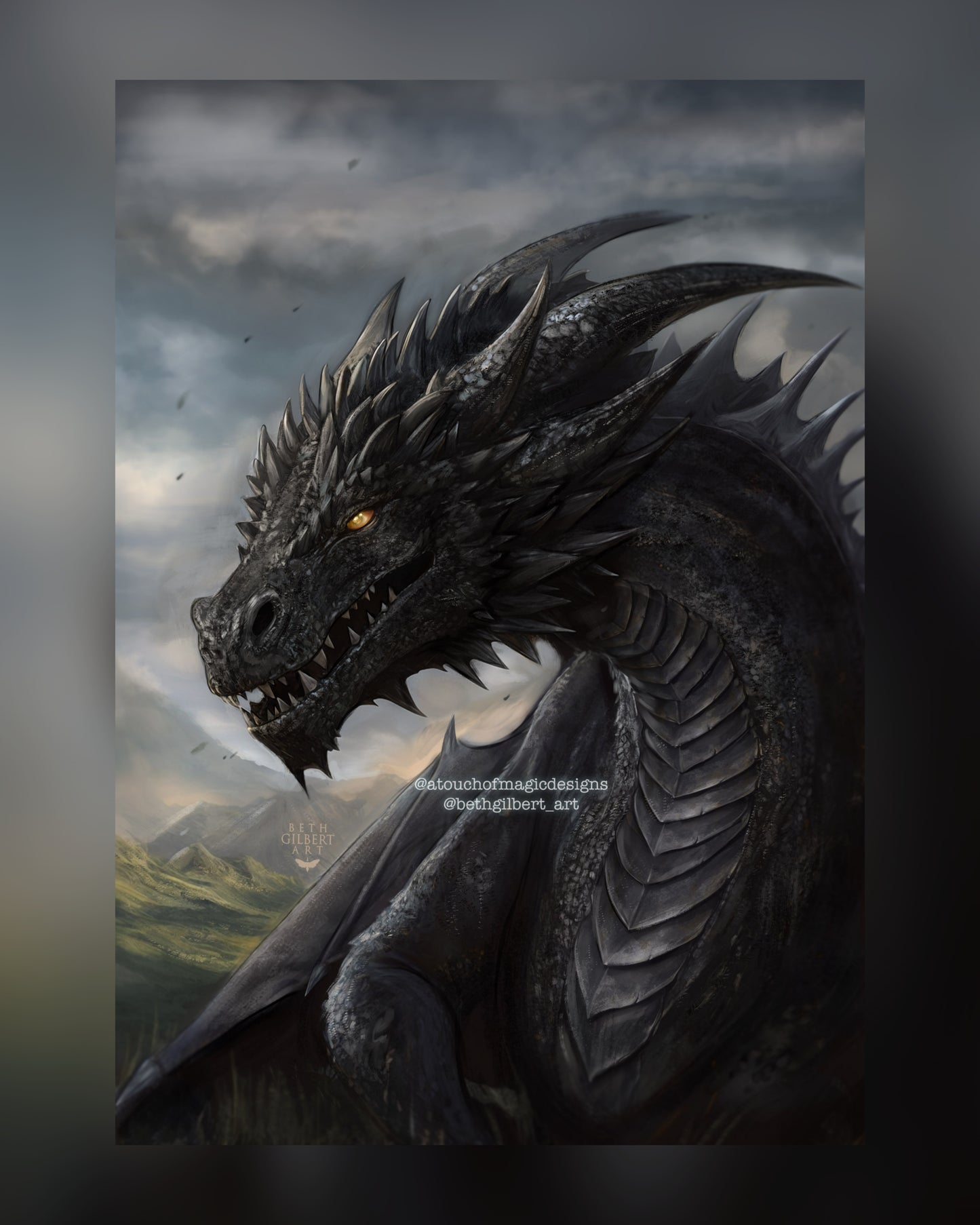 Tairneanach - OFFICIALLY LICENSED FOURTH WING - premium print