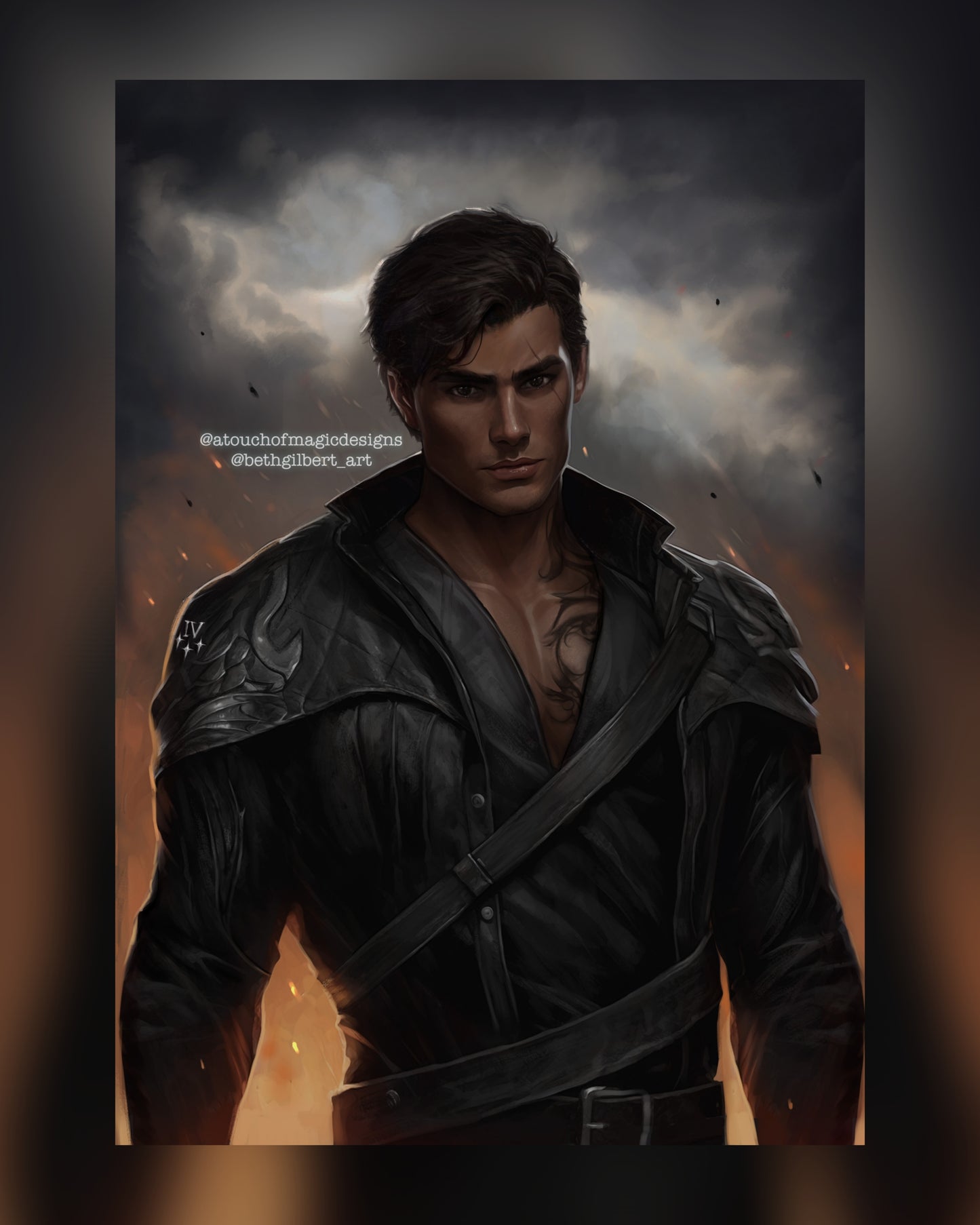 Xaden Riorson - OFFICIALLY LICENSED FOURTH WING - premium print