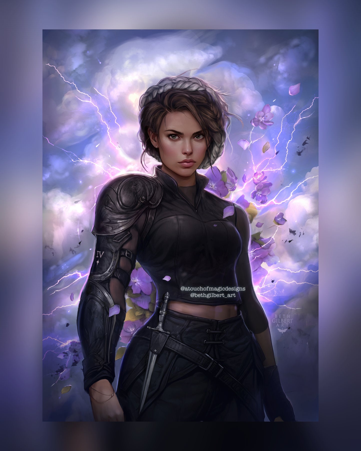 Violet Sorrengail - OFFICIALLY LICENSED FOURTH WING - premium print