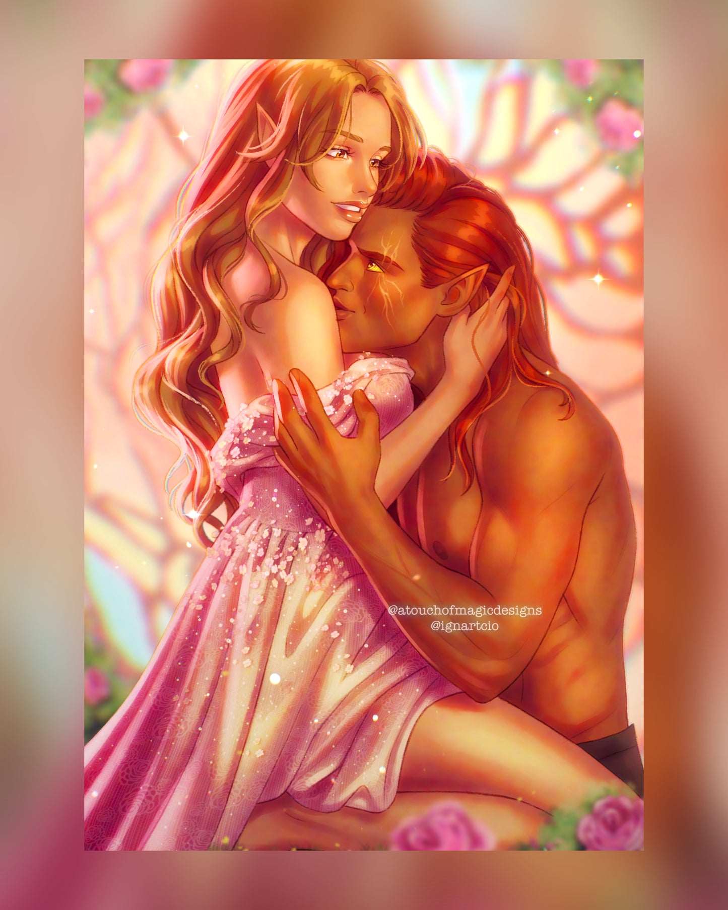 Autumns warm embrace - OFFICIALLY LICENSED - premium print