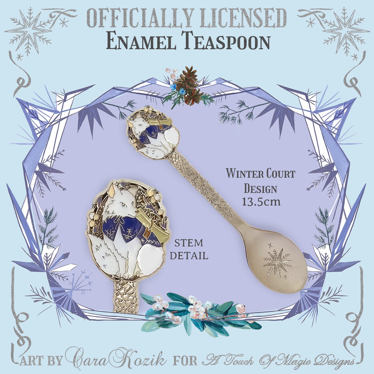 Winter Court - Teacup & Spoon set - officially licensed