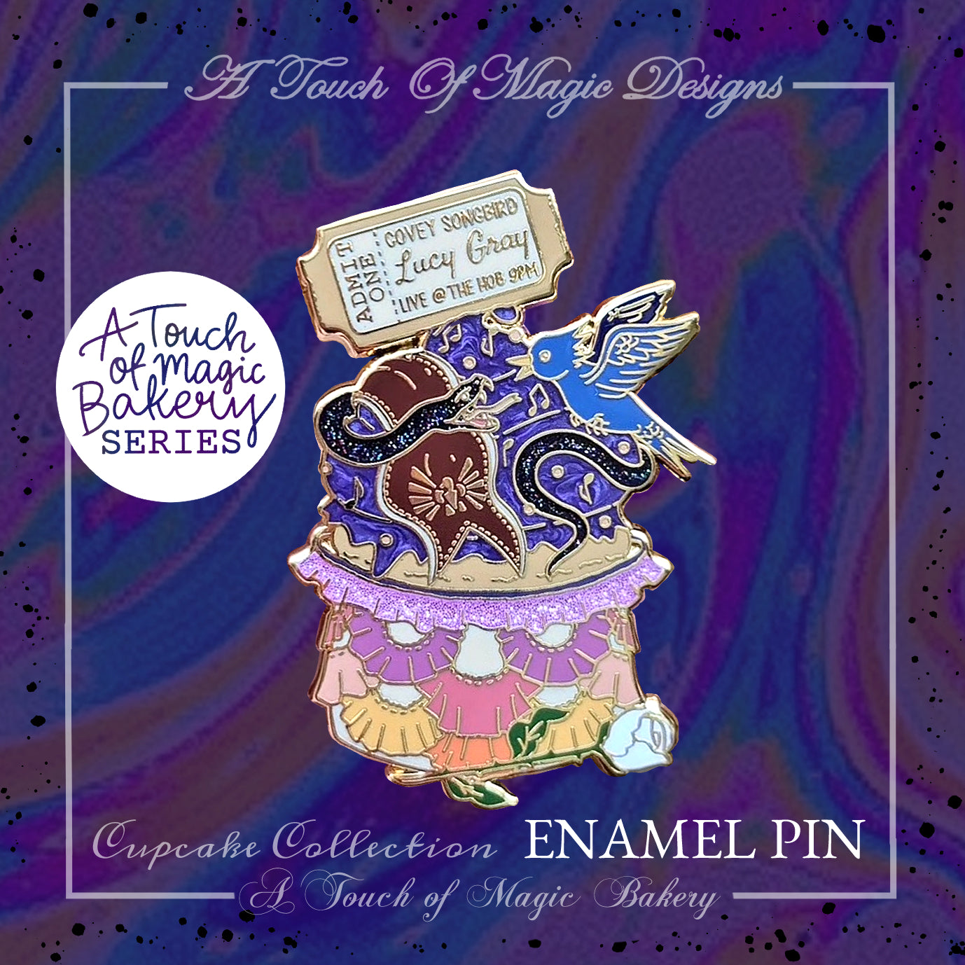 Ballard of songbirds & snakes - Bakery pin collection 2.0