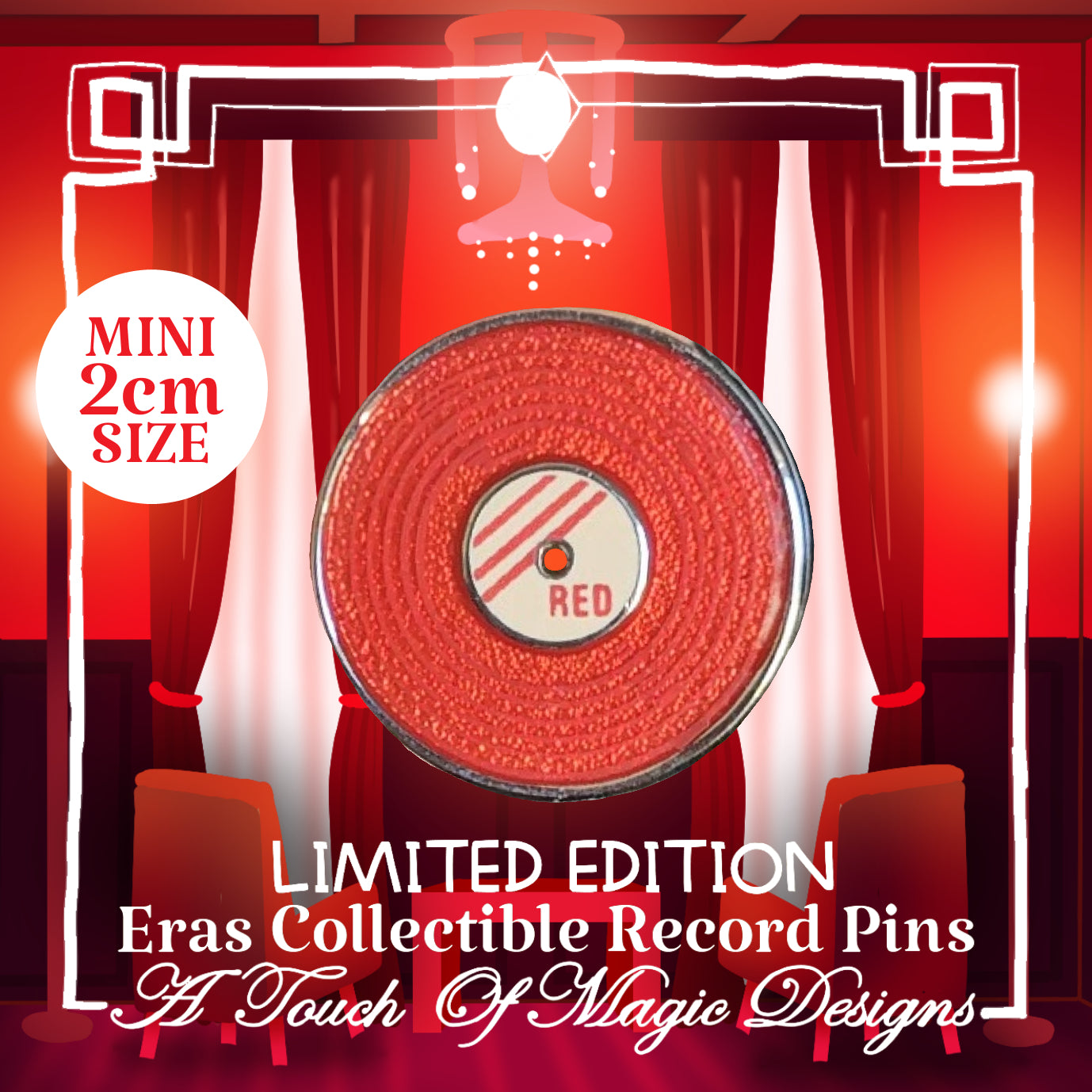 Mini record Pin Collection - Era #7