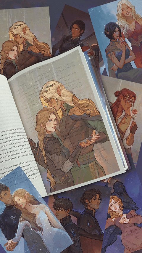 LIMITED - Officially Licensed A Court of Thorns and Roses - 11 piece Overlay set | Frostbite Studios