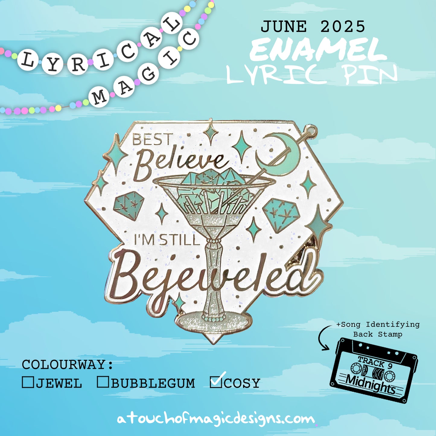 Bejeweled - #10 - Cosy edition - A touch of lyrical magic - Pin Collection