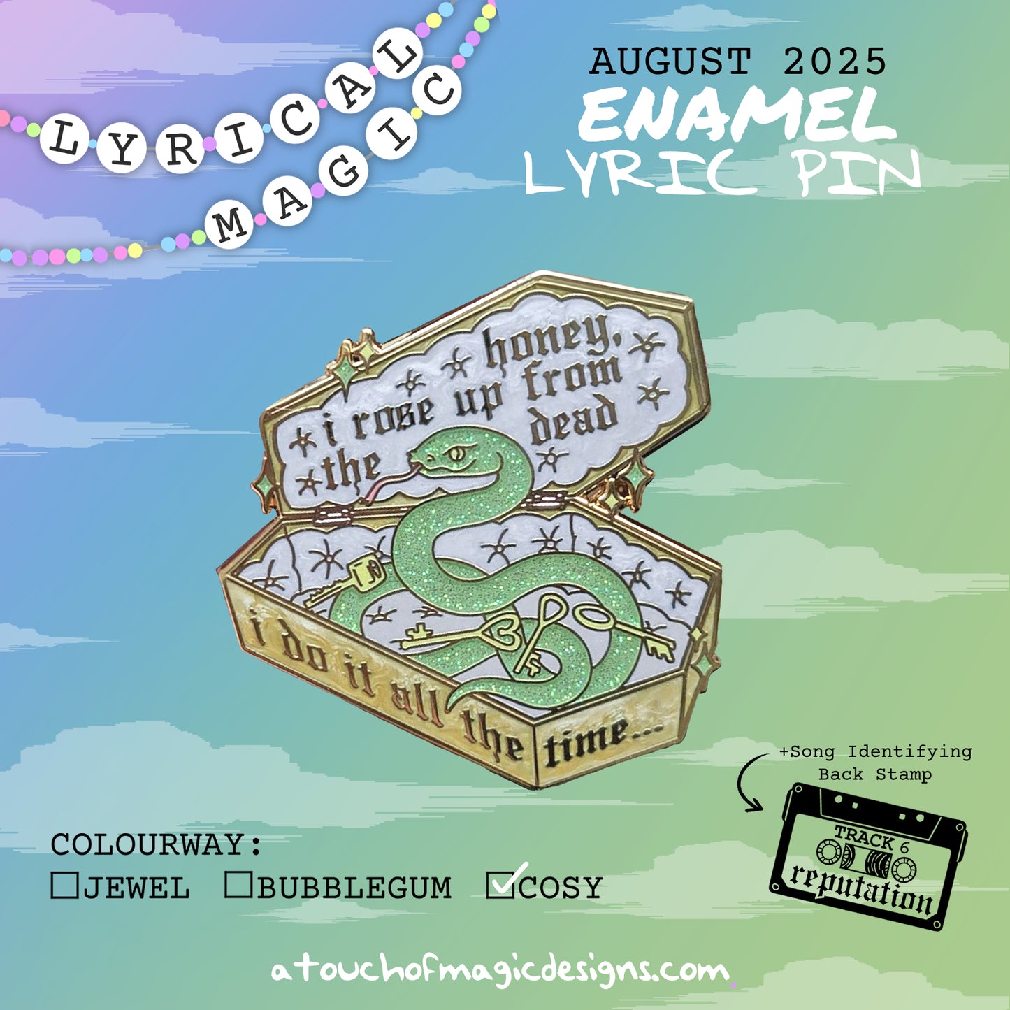 Look What you made me do - #12 - Cosy edition - A touch of lyrical magic - Pin Collection