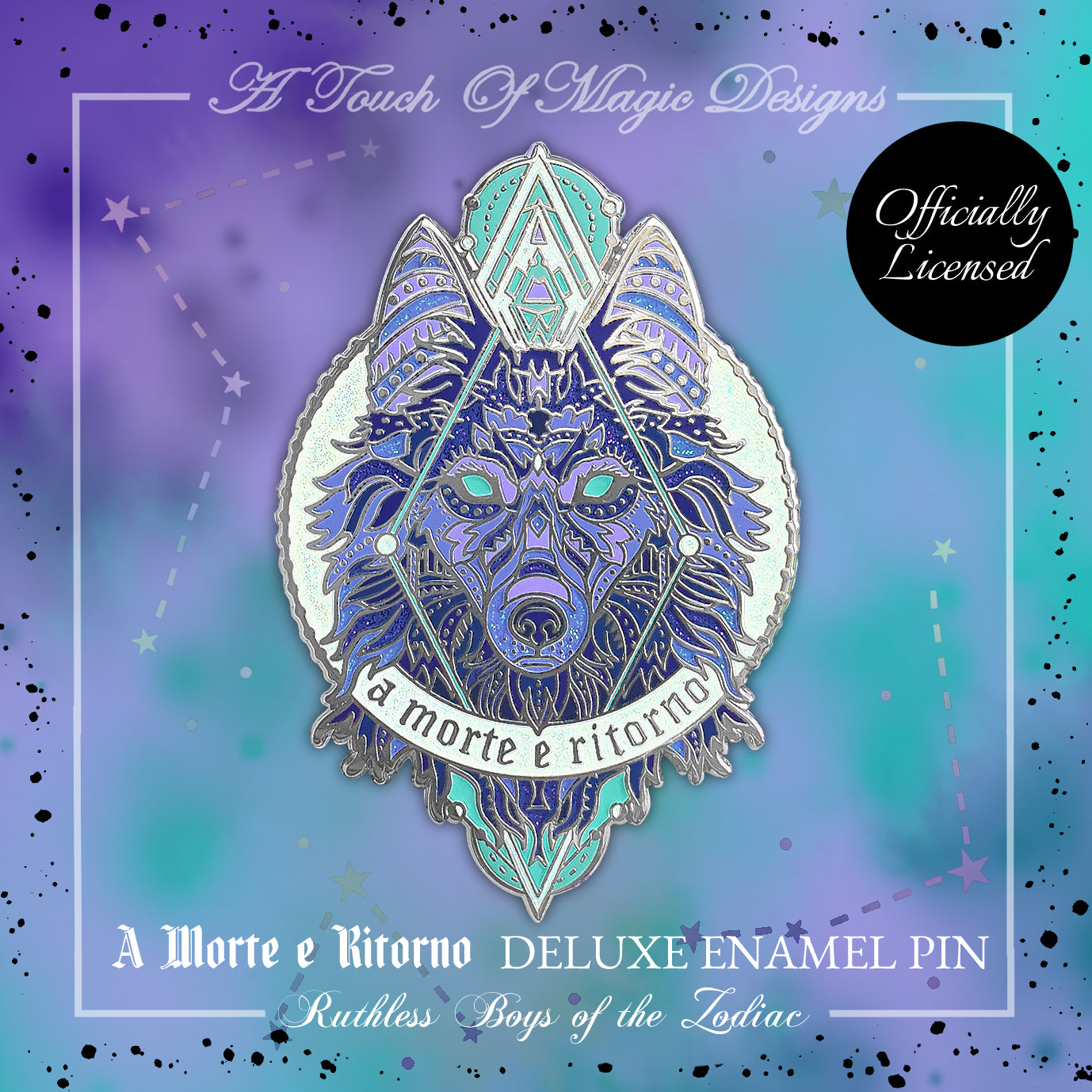 Deluxe enamel pin - Oscura Clan - Twisted Sisters Officially Licensed