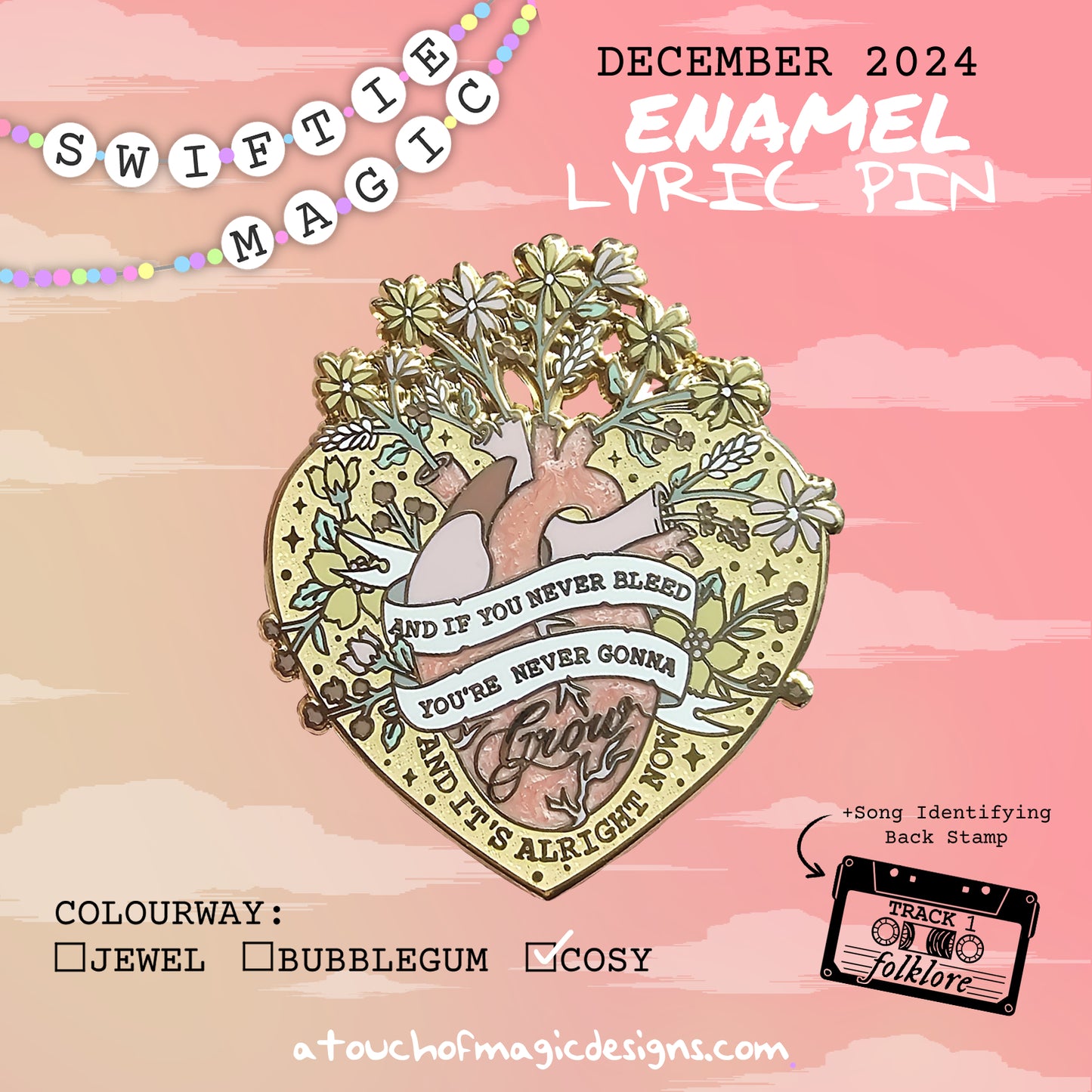 The 1 to grow - #4 - Cosy edition - A touch of lyrical magic - Pin Collection