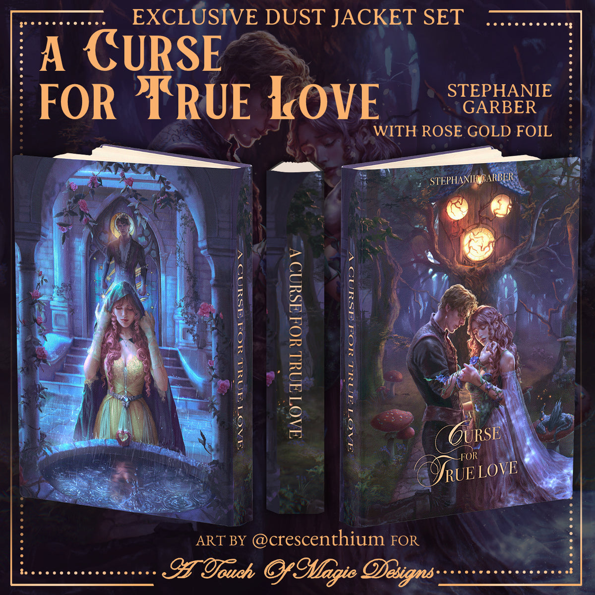 Once upon a Broken Heart - 3 piece Dust Jacket Set | art by Crescenthium