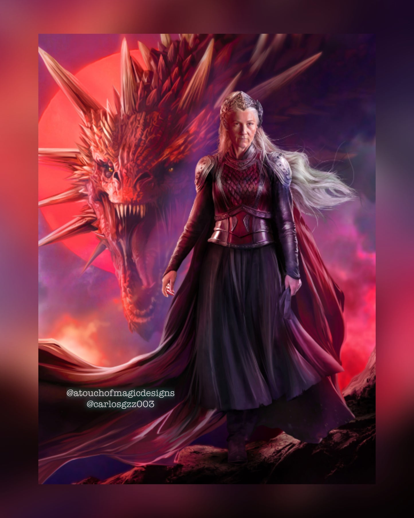 The Queen who never was - premium print