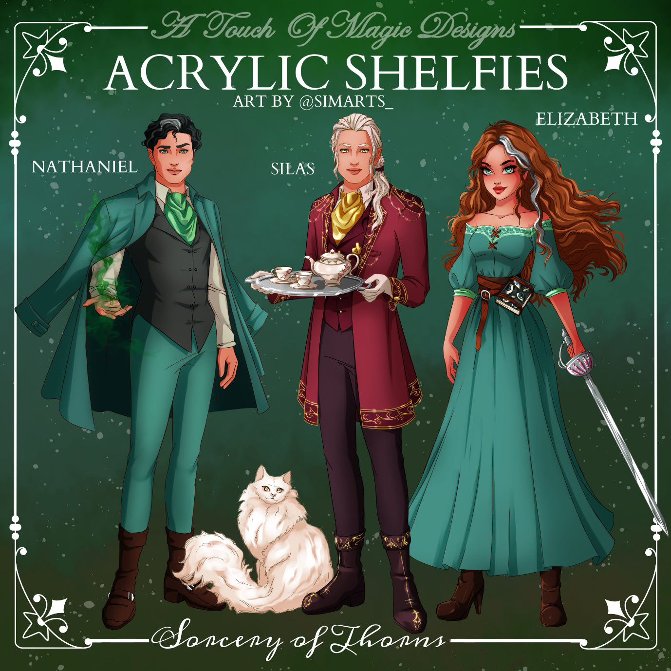 Shelfie Trio set - Sorcery of Thorns