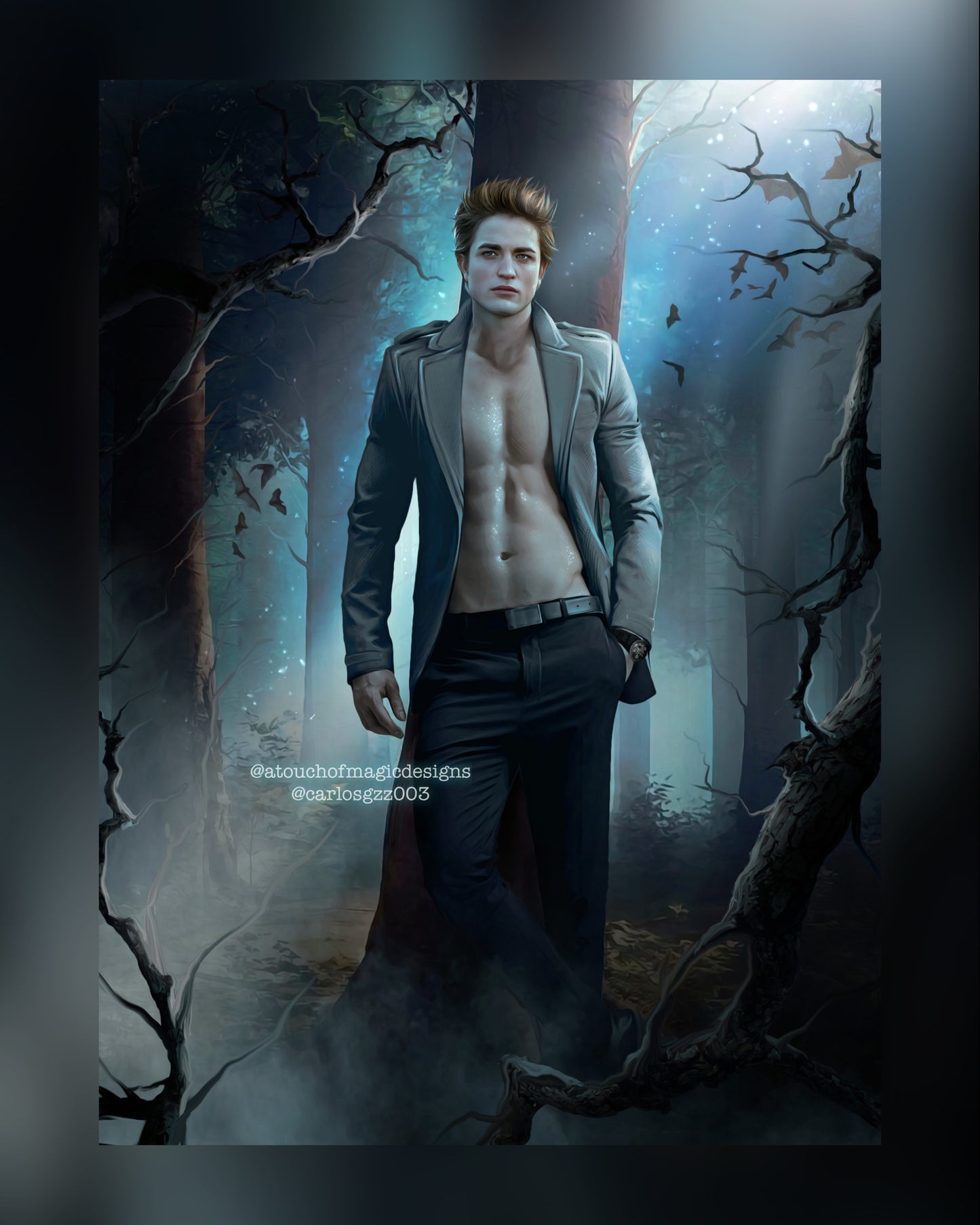 Team Edward Twilight - premium print