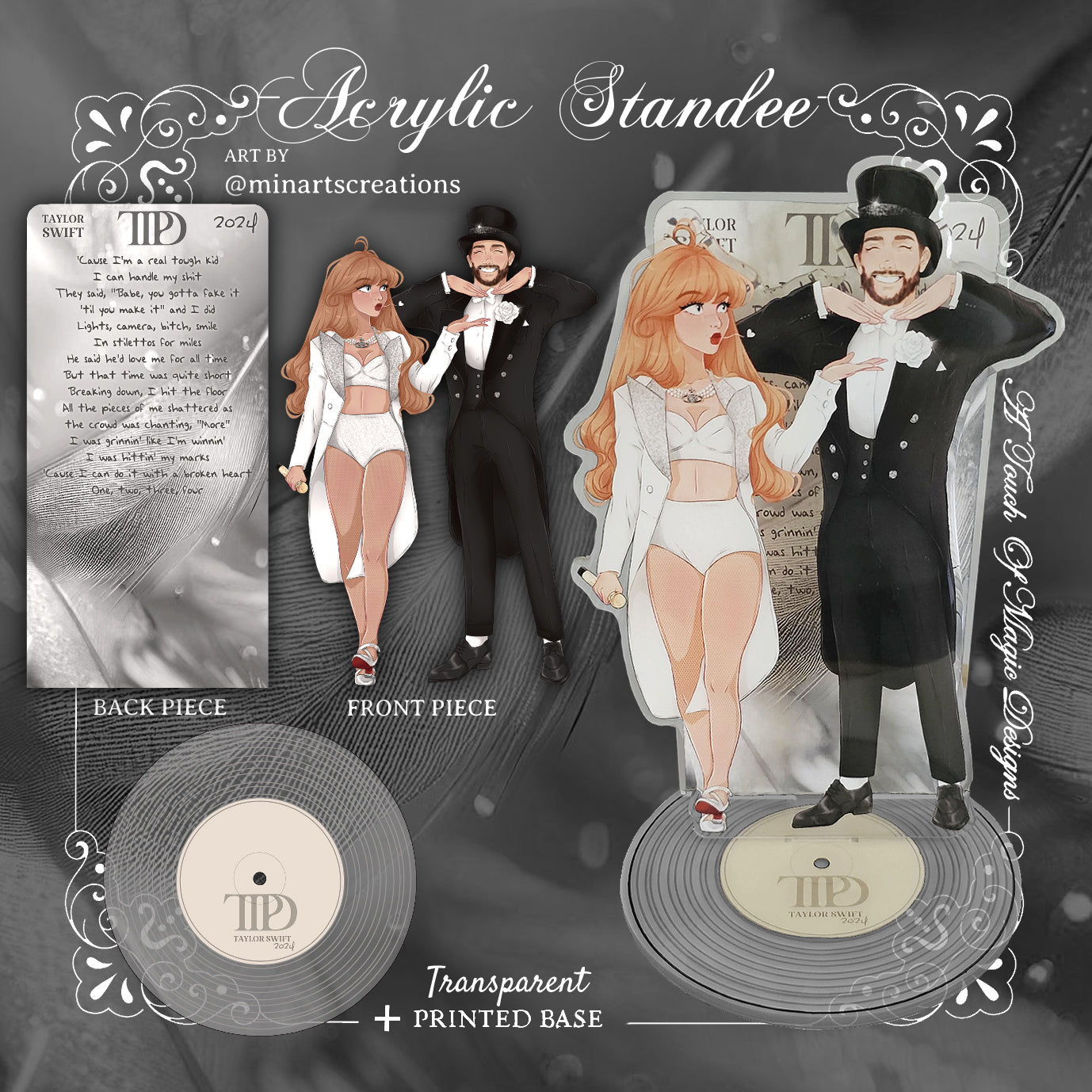 Era #4 - broken heart - monotone - Deluxe shelfie