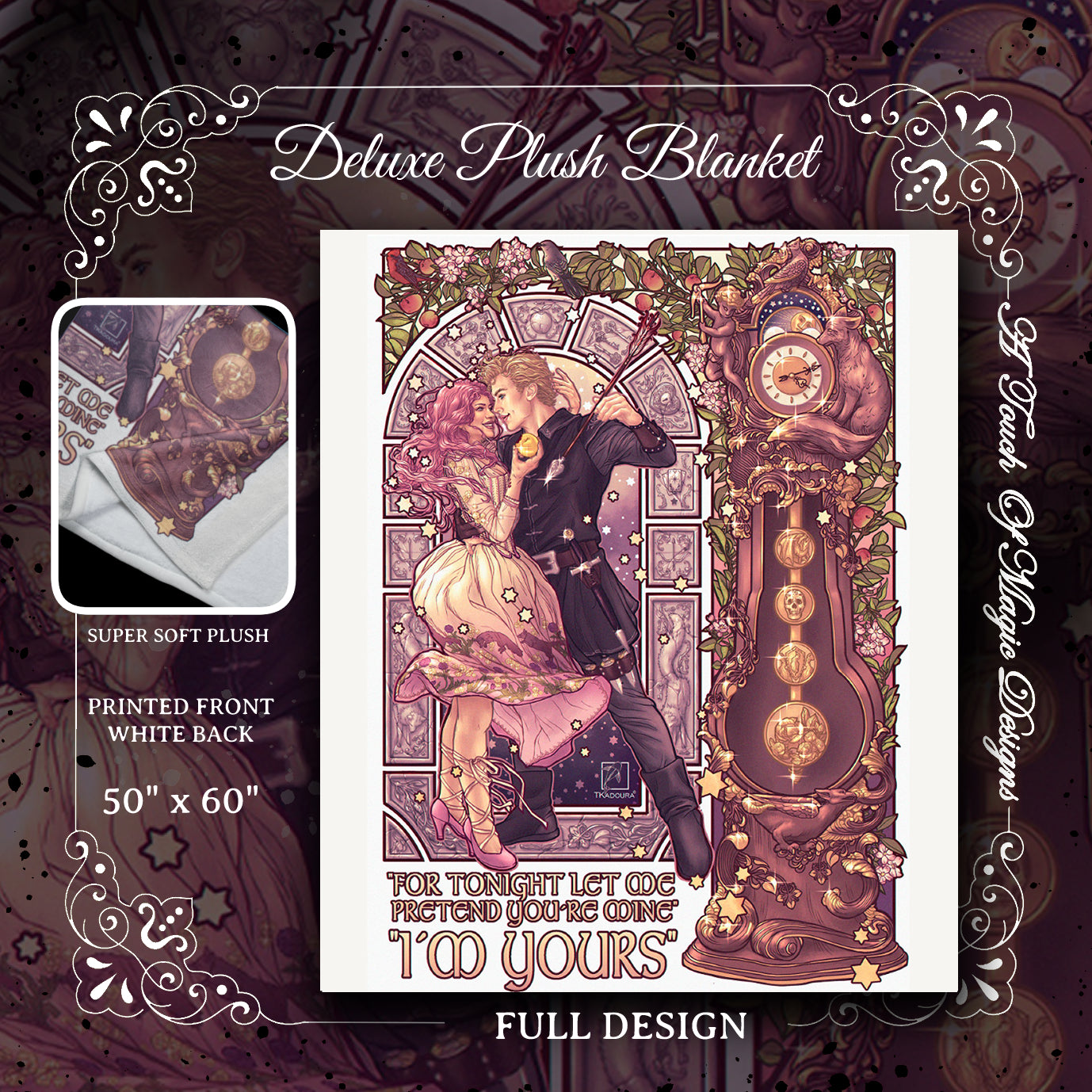 Blanket - You're mine - Nouveau style