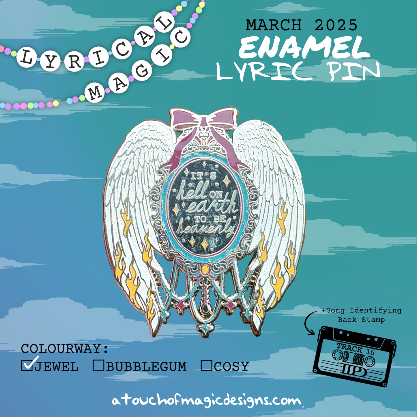 Heavenly - #13 - Jewel edition - A touch of lyrical magic - Pin Collection