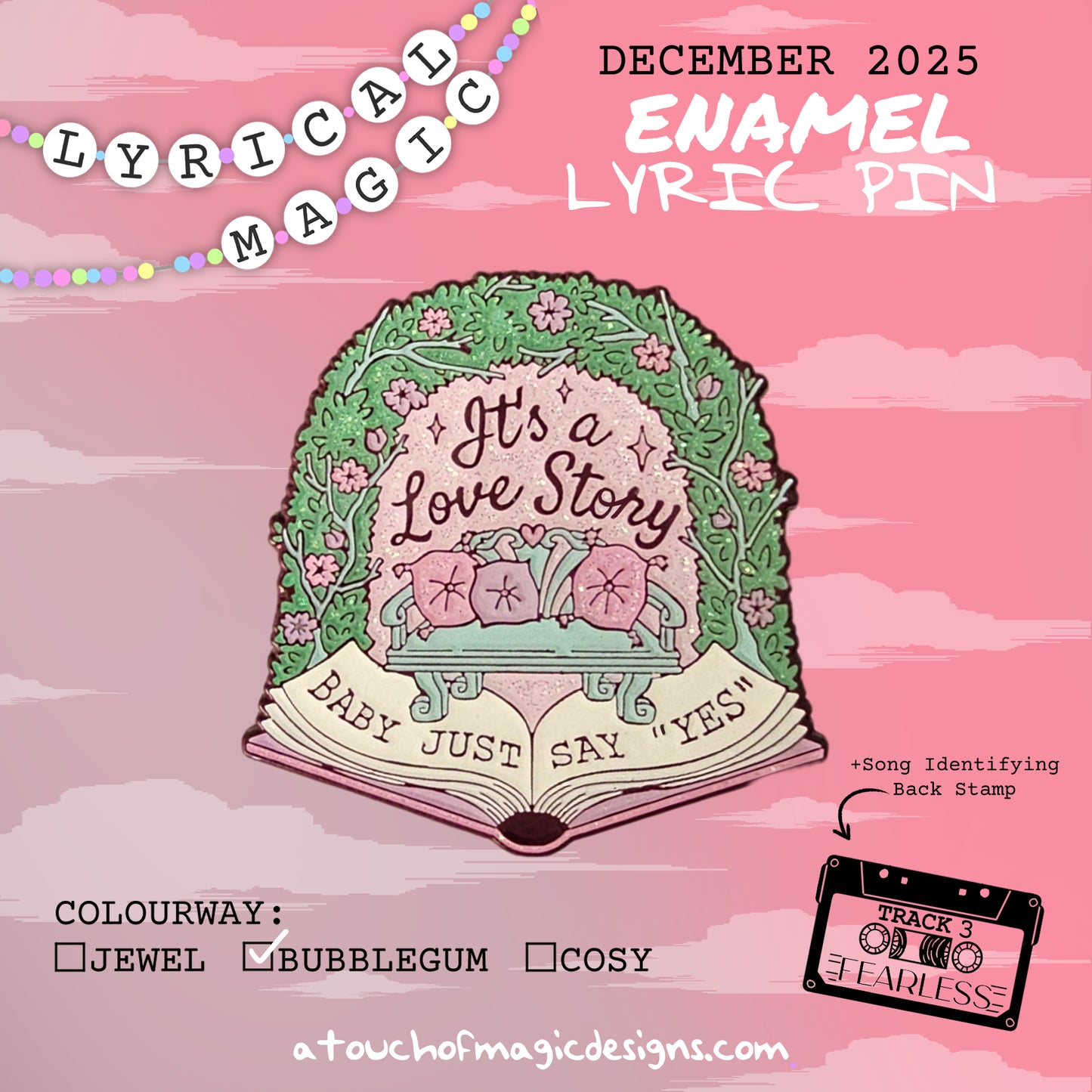 Love story - #15 - Bubblegum edition - A touch of lyrical magic - Pin Collection