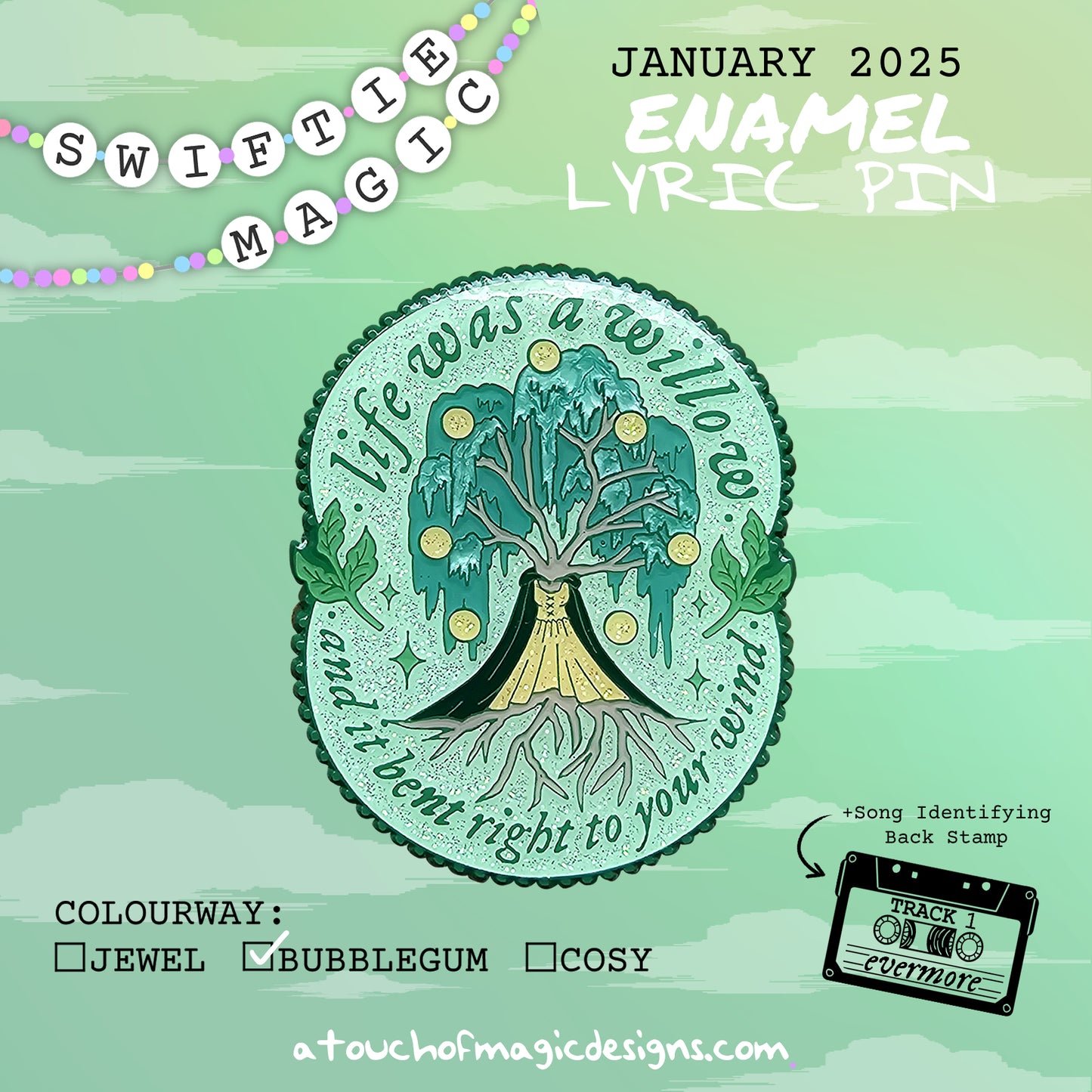 Wiĺlow - #5 - Pastel edition - A touch of lyrical magic - Pin Collection