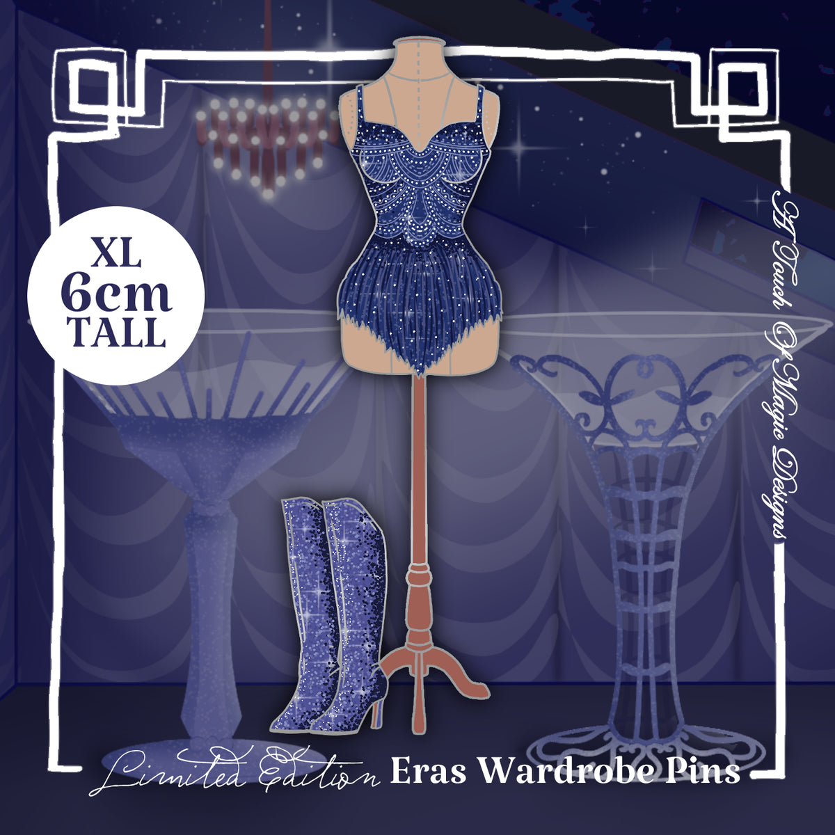 The Wardrobe Pin Collection - Era #10 - Scallops - PRE-ORDER