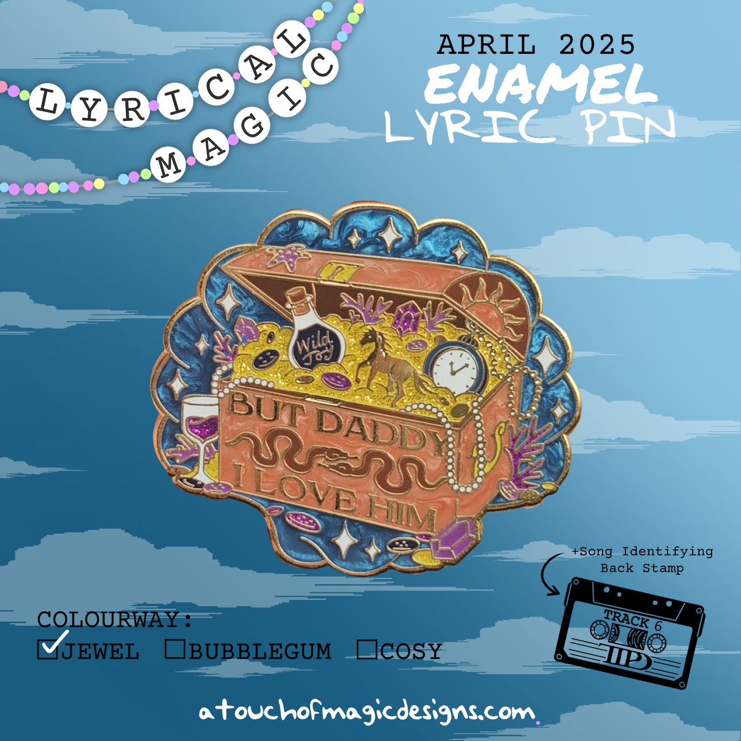 But Daddy! - #14 - Jewel edition - A touch of lyrical magic - Pin Collection