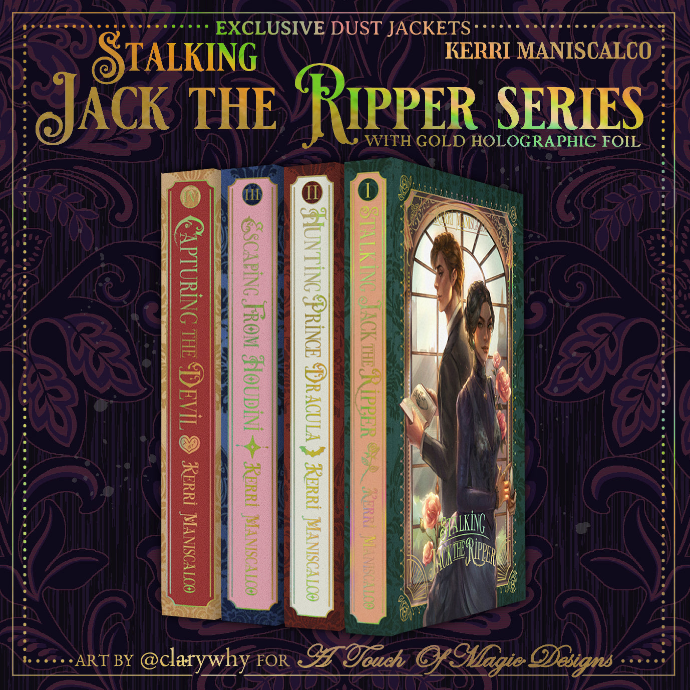 Stalking Jack the ripper - Dust jacket set