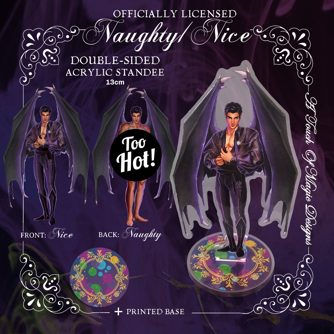 PRE-ORDER - Naughty but nice portal - Rhysand - SJM OFFICIALLY LICENSED