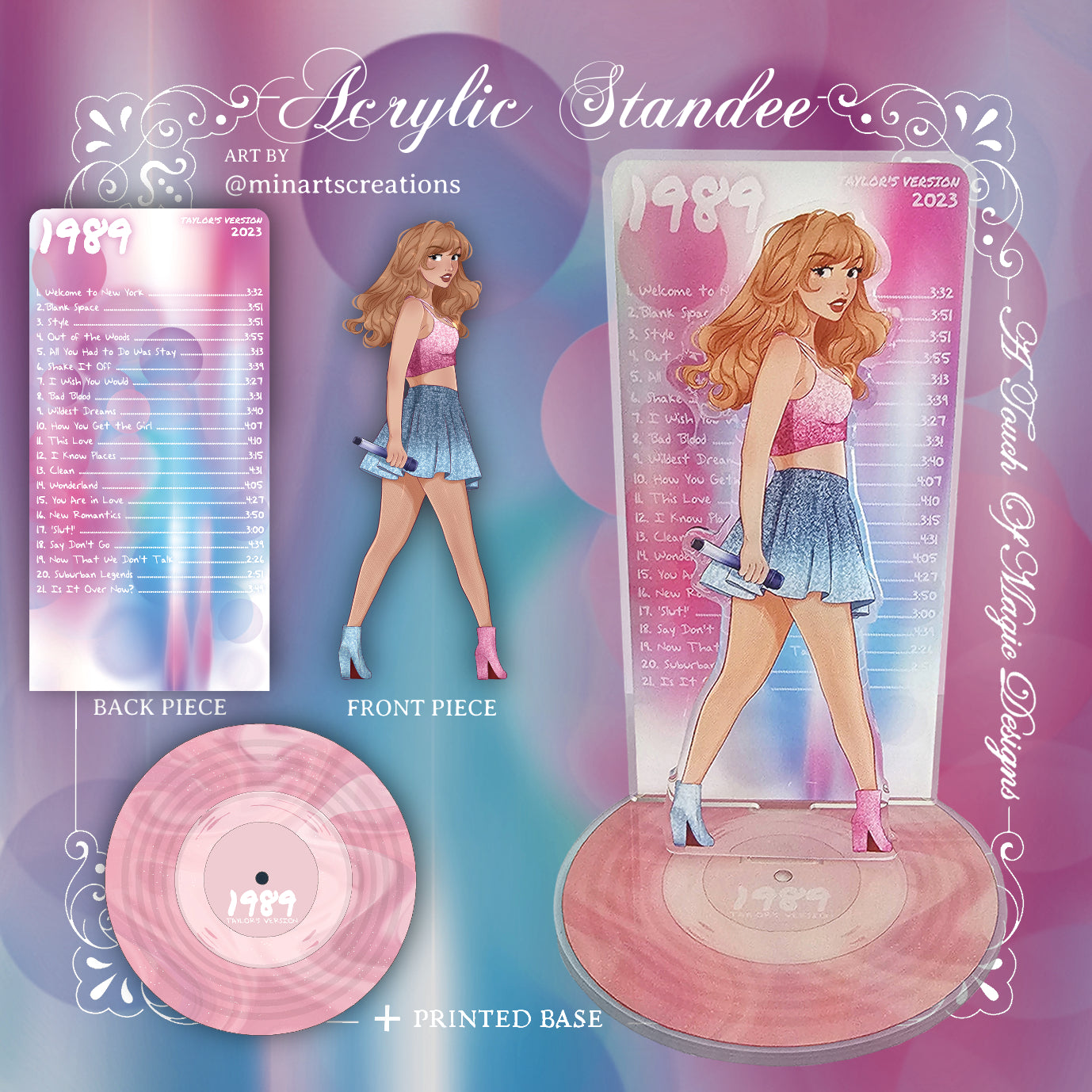 Era #5 - Pink & Blue set - Deluxe shelfie