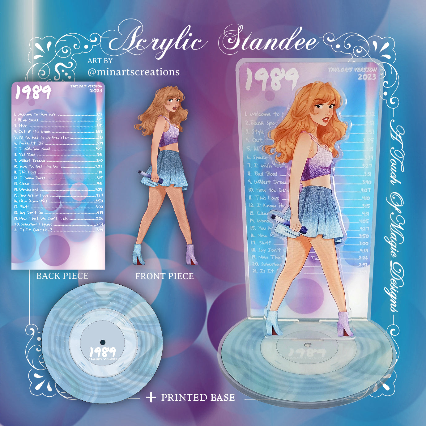 Era #5 - Purple & Blue set - Deluxe shelfie