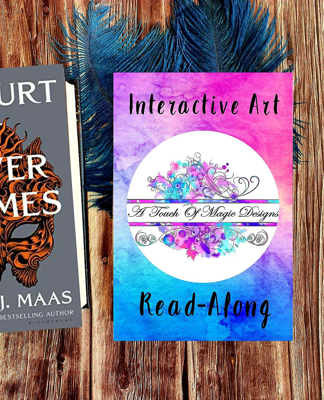 A court of silver flames - interactive art read-along - OFFICIALLY LICENSED