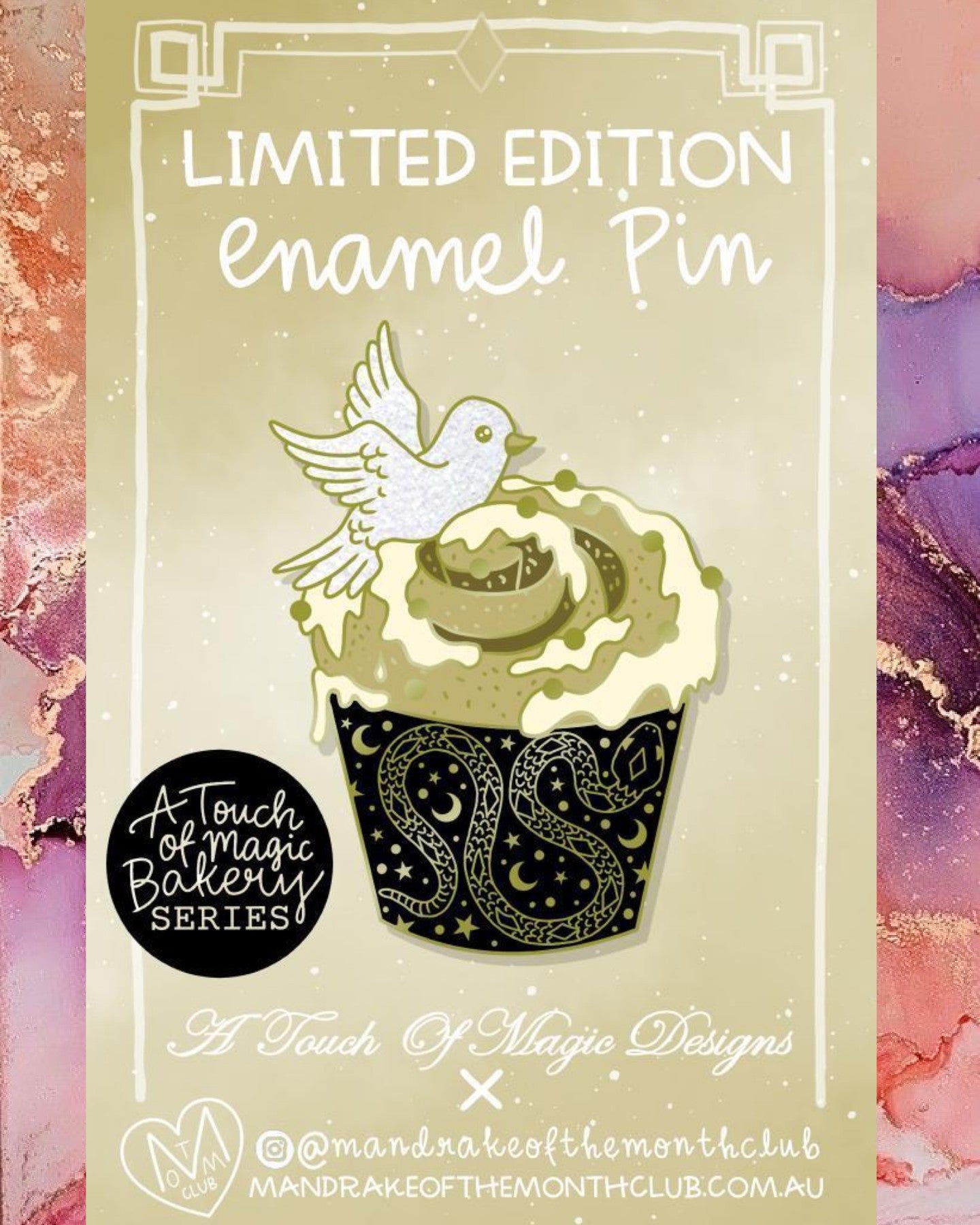 Serpent & Dove - Bakery pin collection