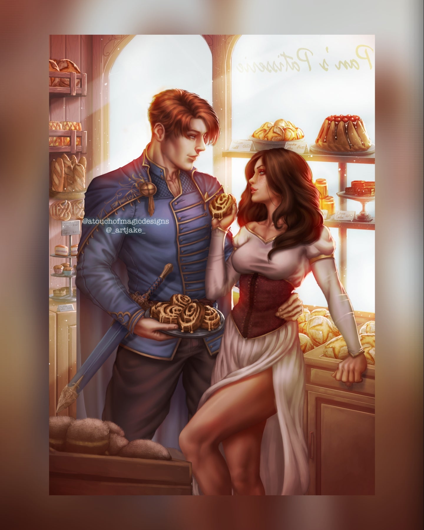 Sweet sticky love - premium print