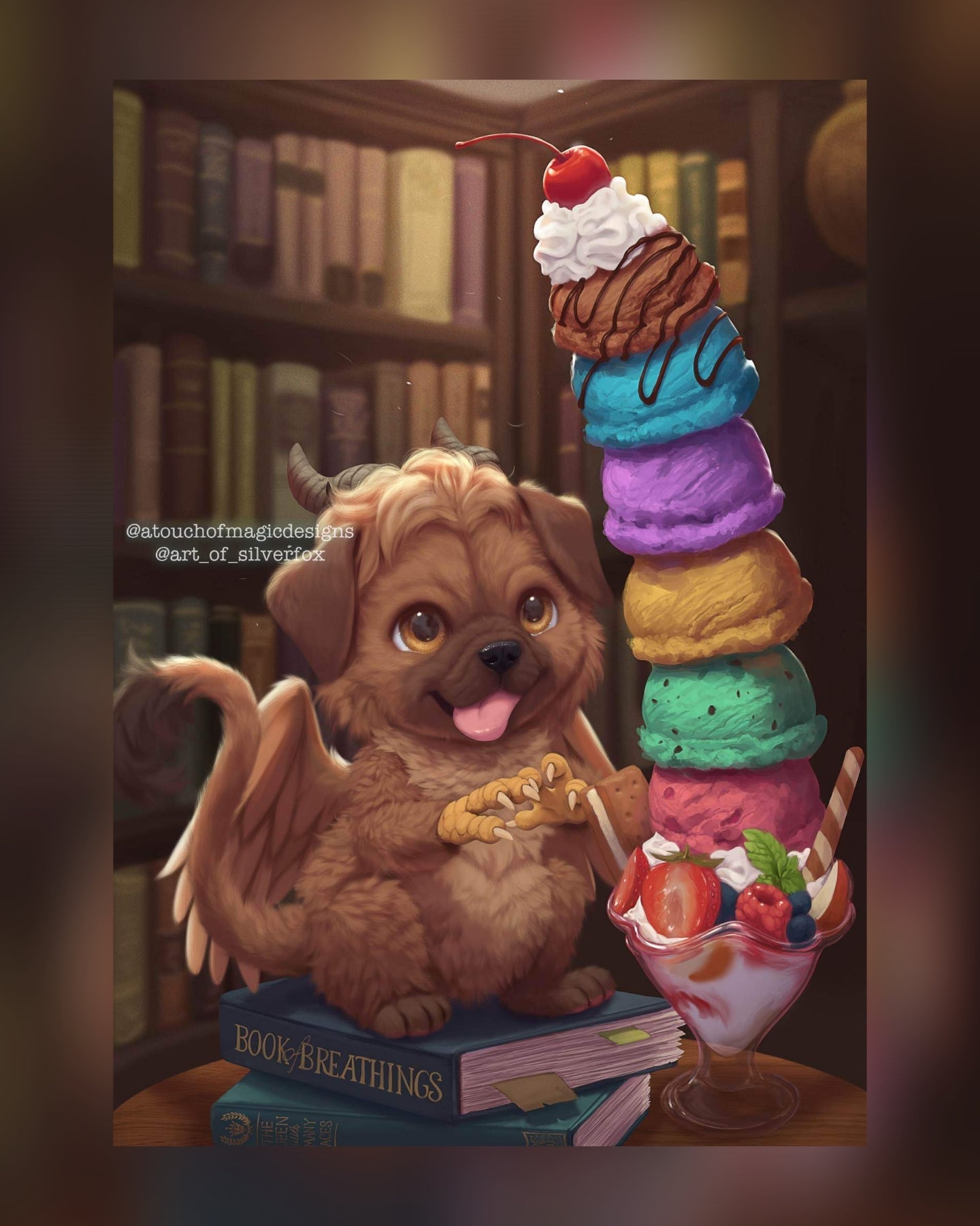 The sweetest Chimera - OFFICIALLY LICENSED - premium print