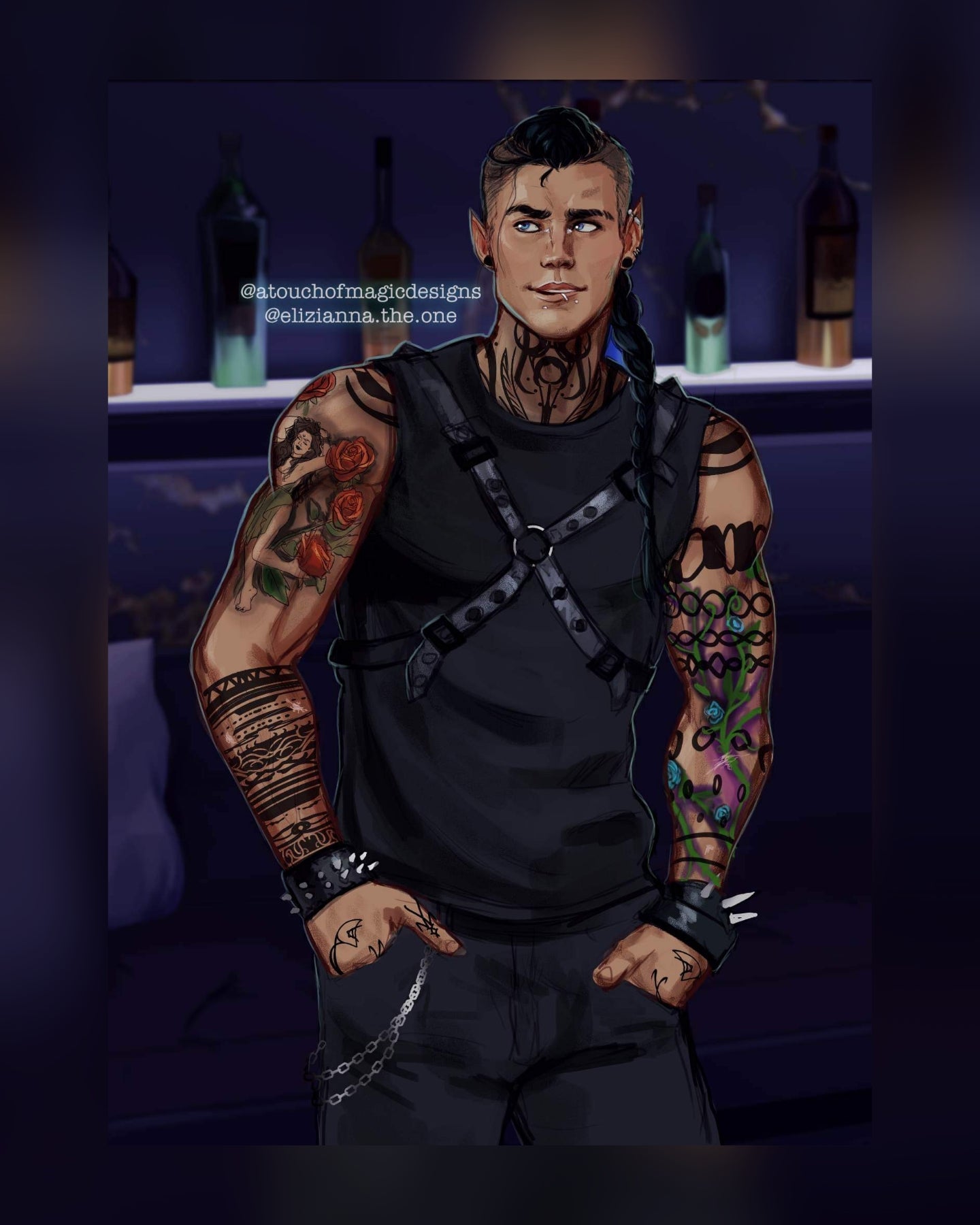 Ruhn Danaan - OFFICIALLY LICENSED - premium print