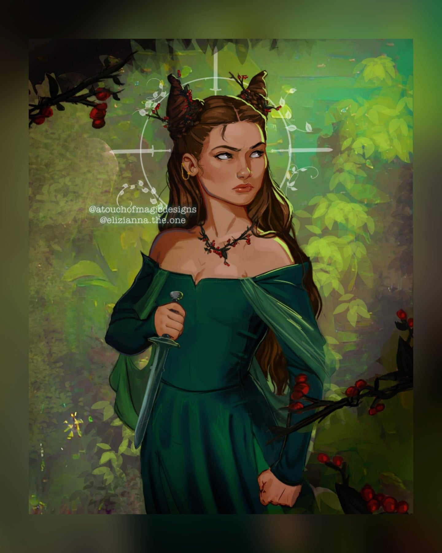 Feeling stabby - premium print