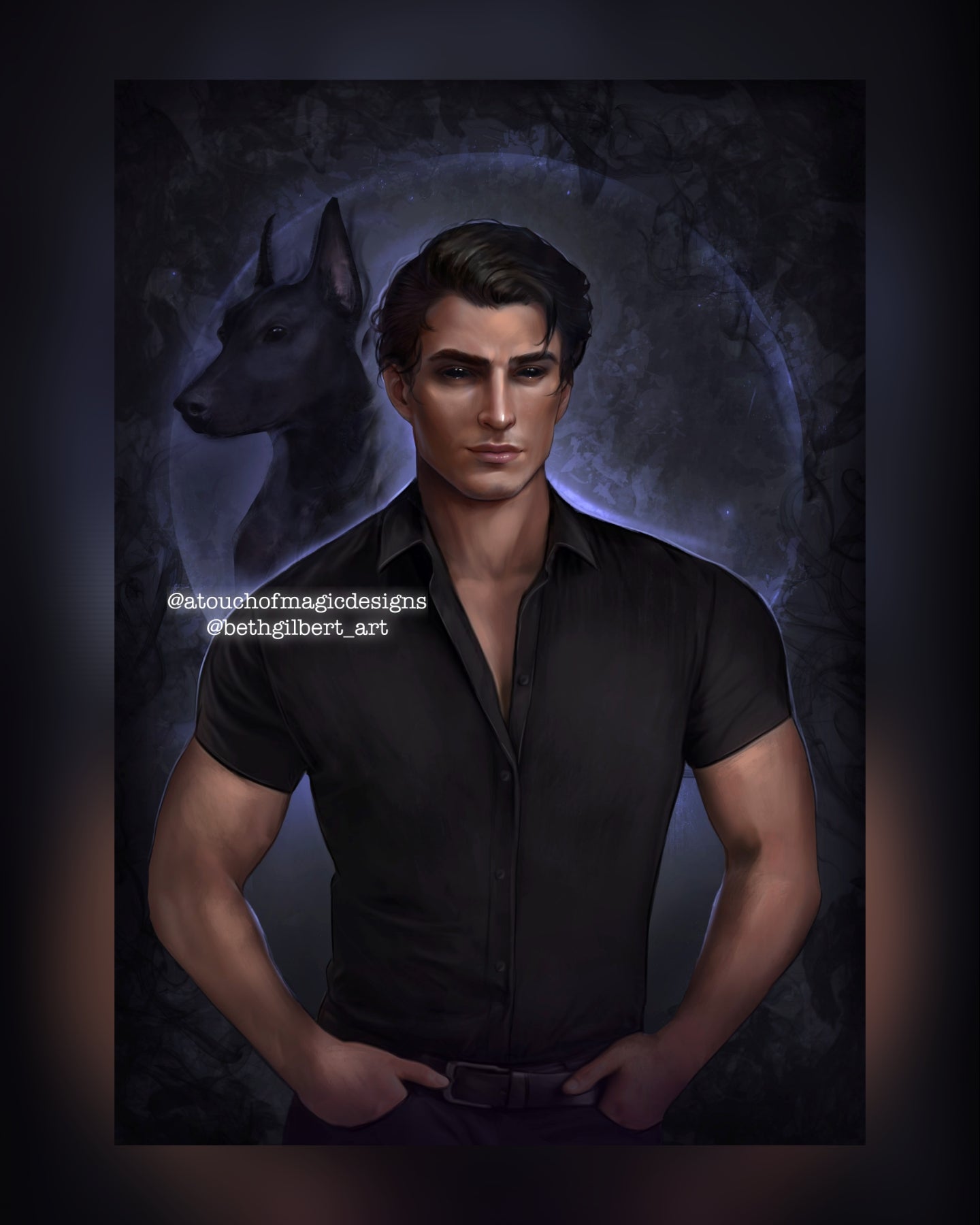 Nox Draven- double sided - OFFICIALLY LICENSED - premium print