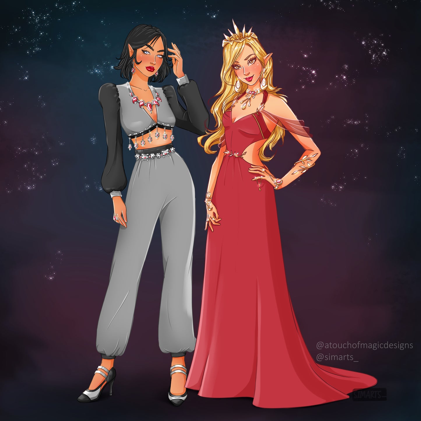 Amren & Mor - shelfie set - OFFICIALLY LICENSED