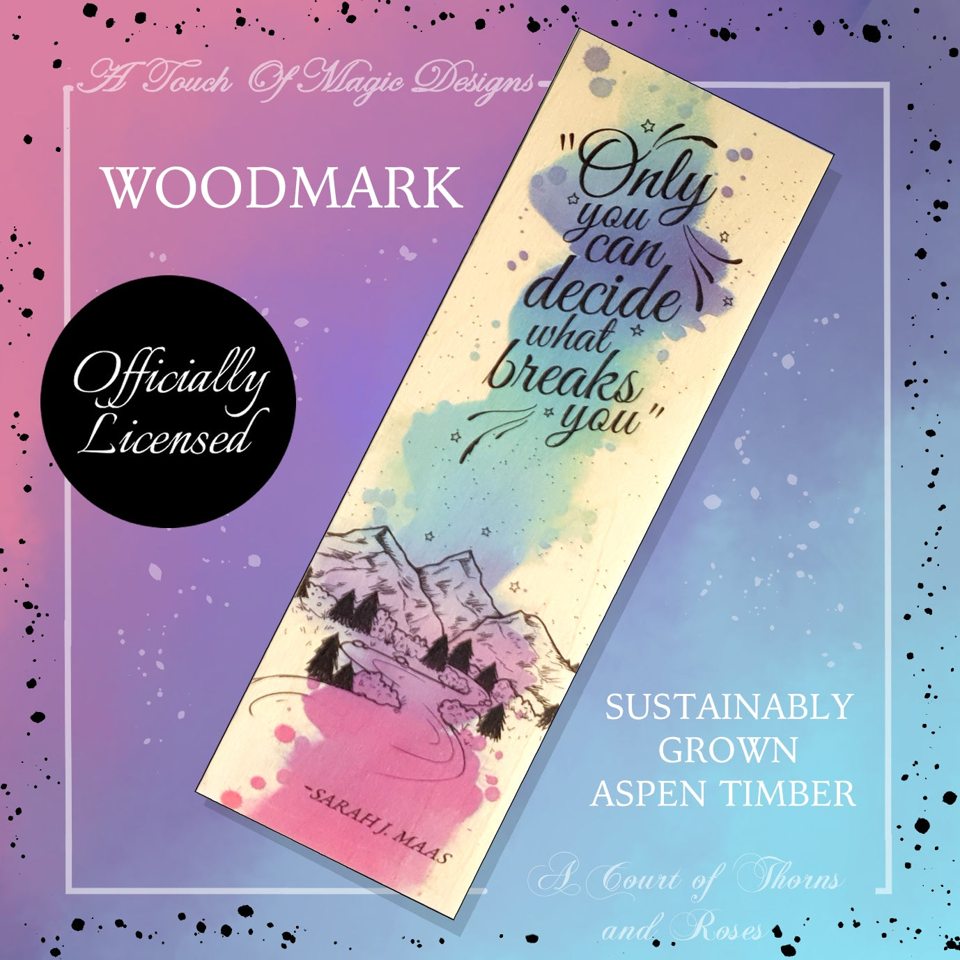 AUS/NZ listing - what breaks you - woodmark - OFFICIALLY LICENSED