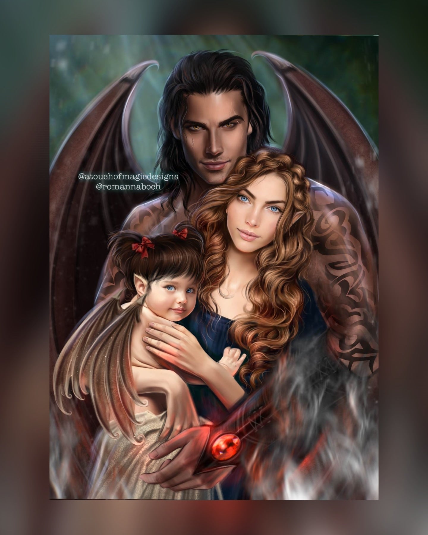 Family fun - OFFICIALLY LICENSED - premium print