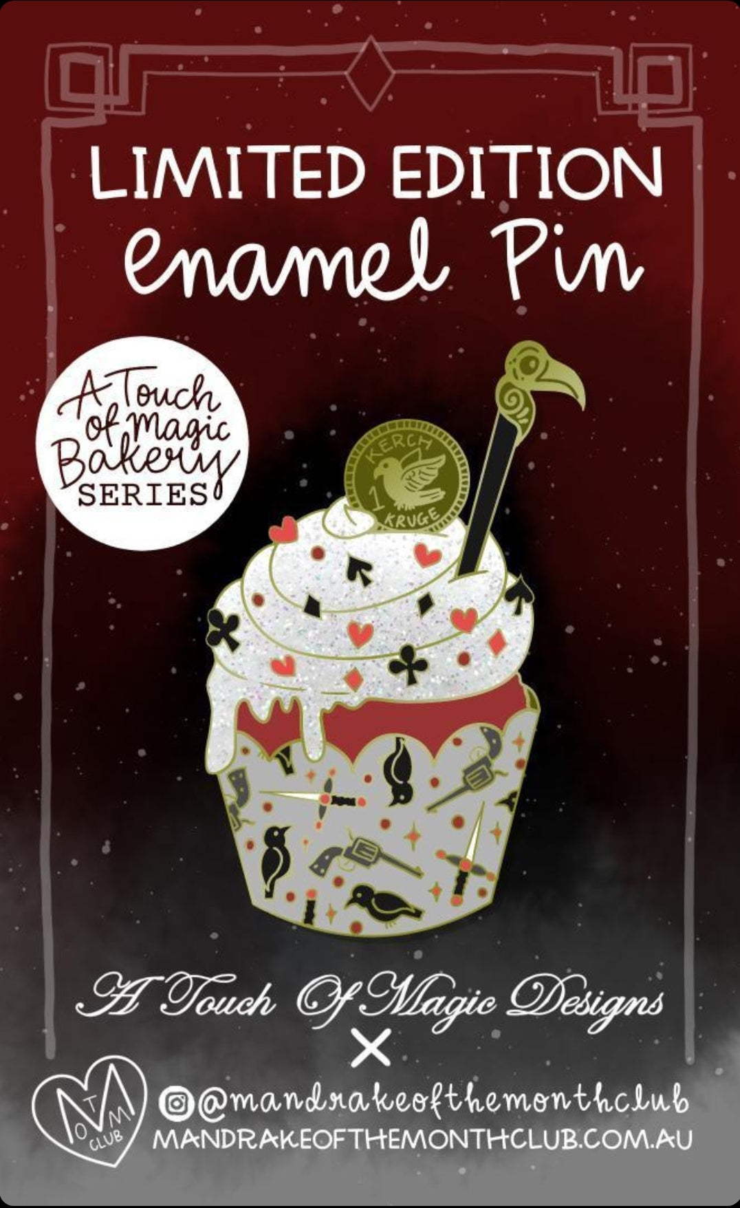 Six of crows - Bakery pin collection