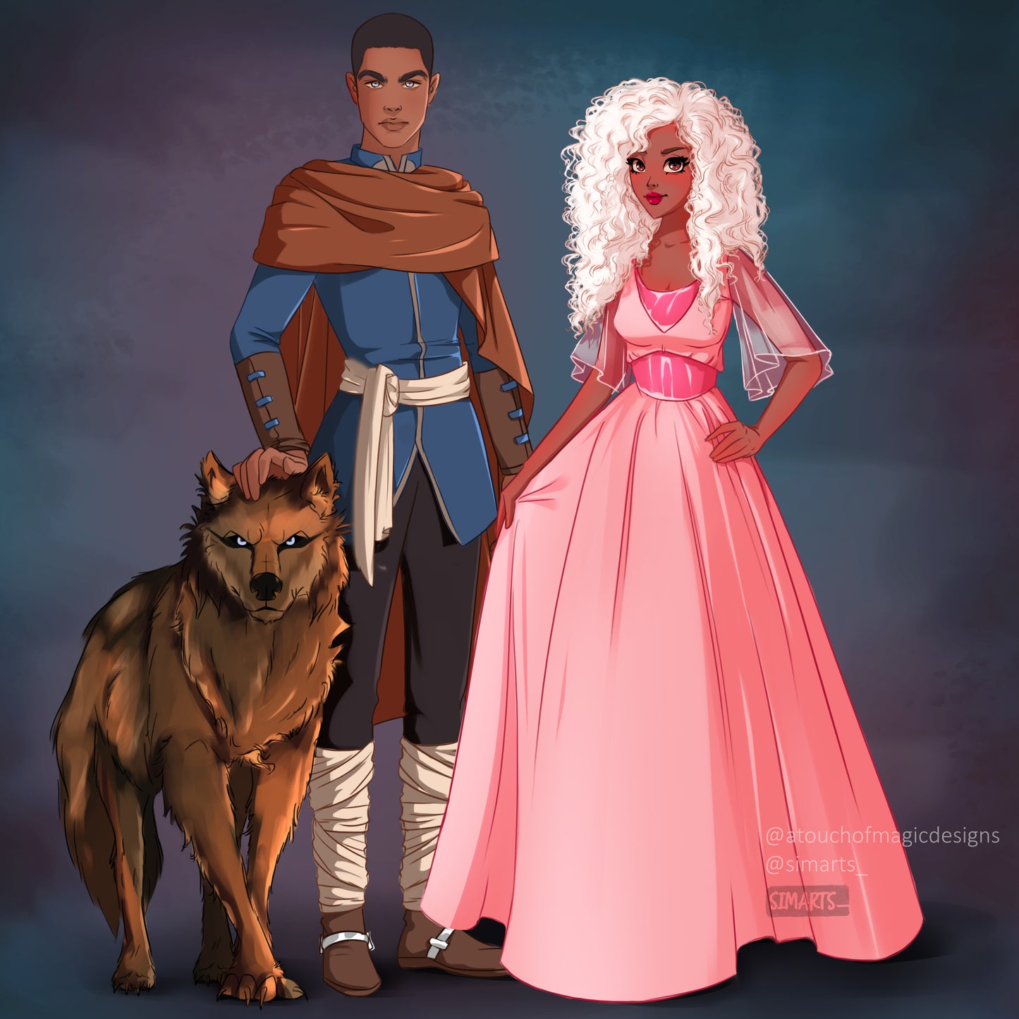 Set of 4 Shelfie characters - Heartmates box - from Blood and Ash