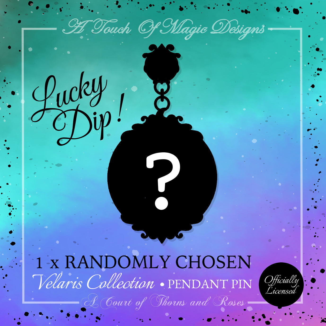 Lucky Dip - Pendant Pin - OFFICIALLY LICENSED