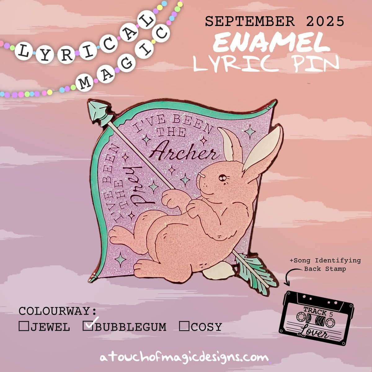 The Archer - #17 - Bubblegum edition - A touch of lyrical magic - Pin Collection