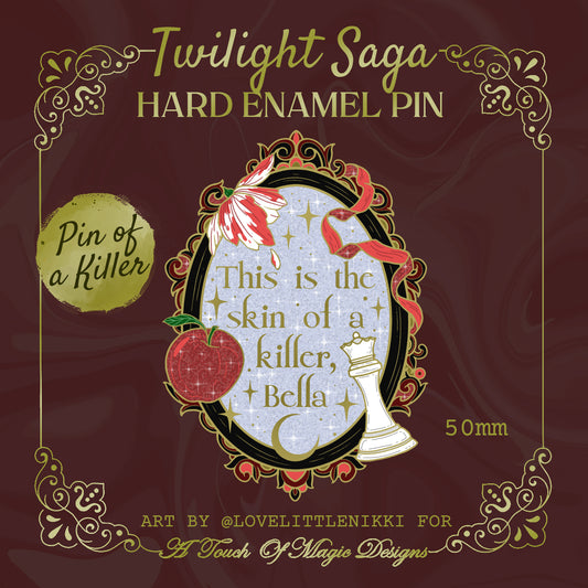 Literary magic pin Collection - Pin of a Killer Bella