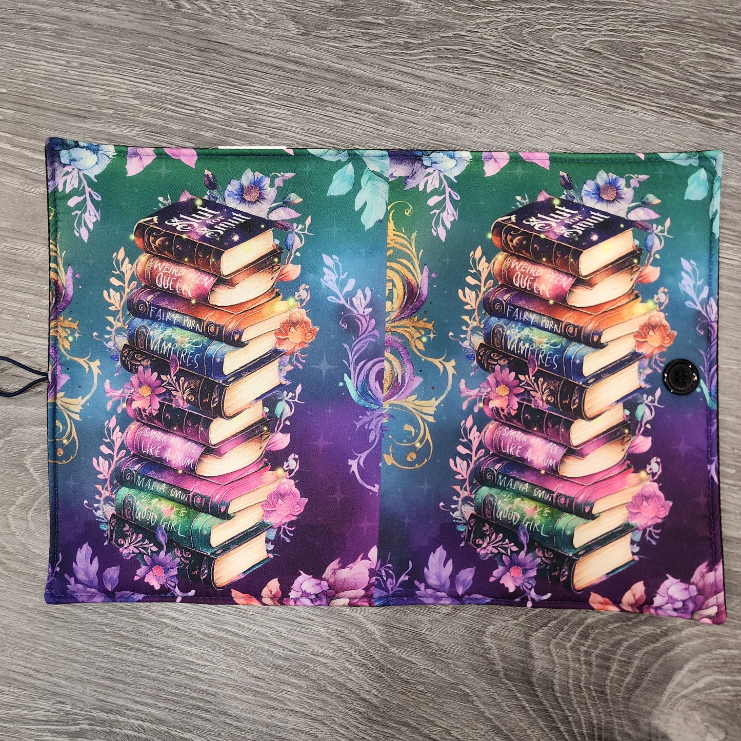 Jacket style plush booksleeve - Smut Stack