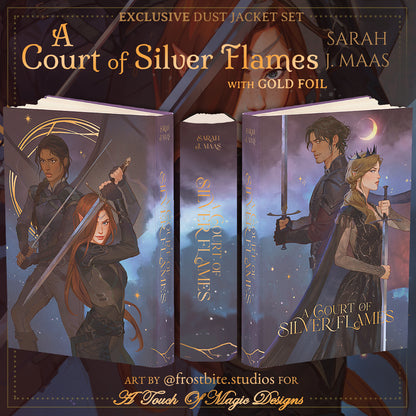 LIMITED PRE-ORDER - Officially Licensed A Court of Thorns and Roses Dust Jacket Set | Frostbite Studios HARDCOVER