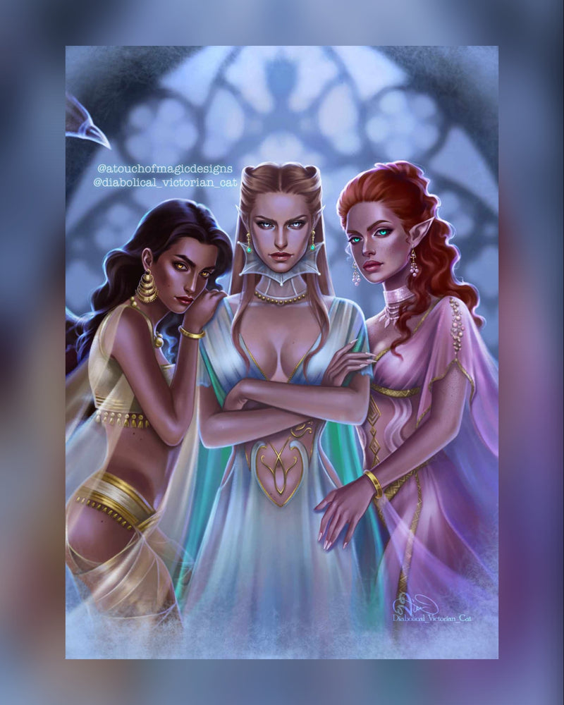 Dracula's Valkyries - OFFICIALLY LICENSED - premium print