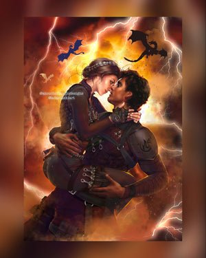 Infinitely yours - OFFICIALLY LICENSED FOURTH WING - Premium print