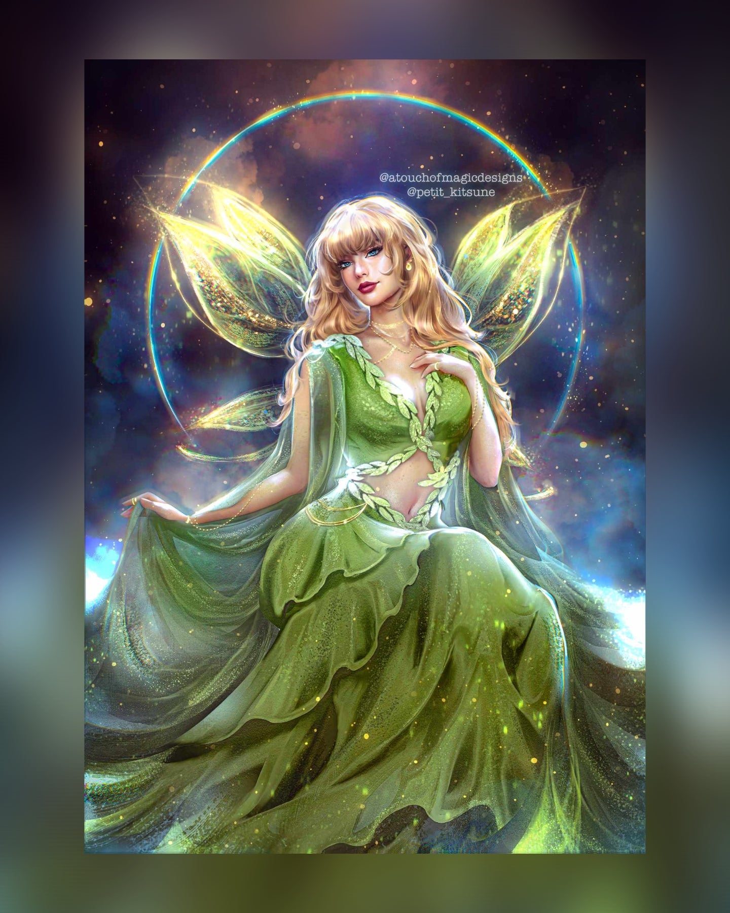 Folklore faerie - premium print