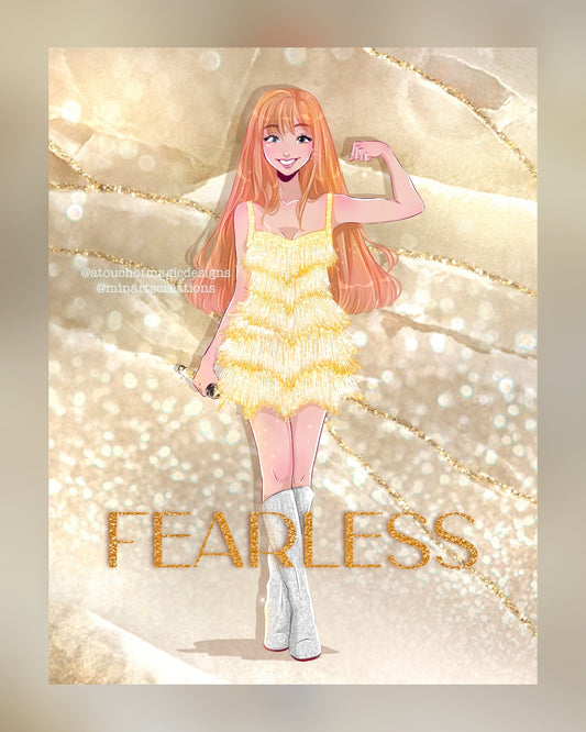 Fearless Taylor - premium print